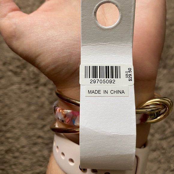 NWT gold & multicolor bangles from Francesca’s - Picture 5 of 6